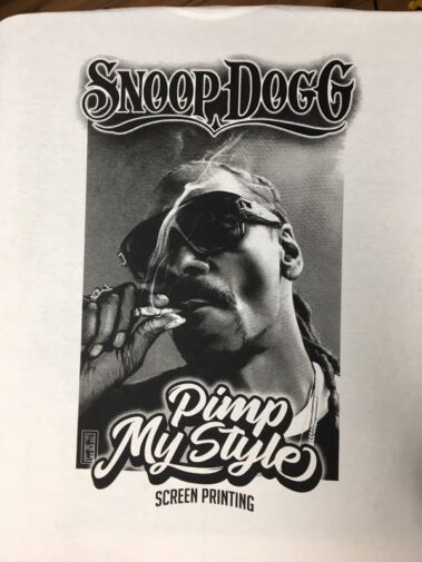 Dischargdruck T-Shirt